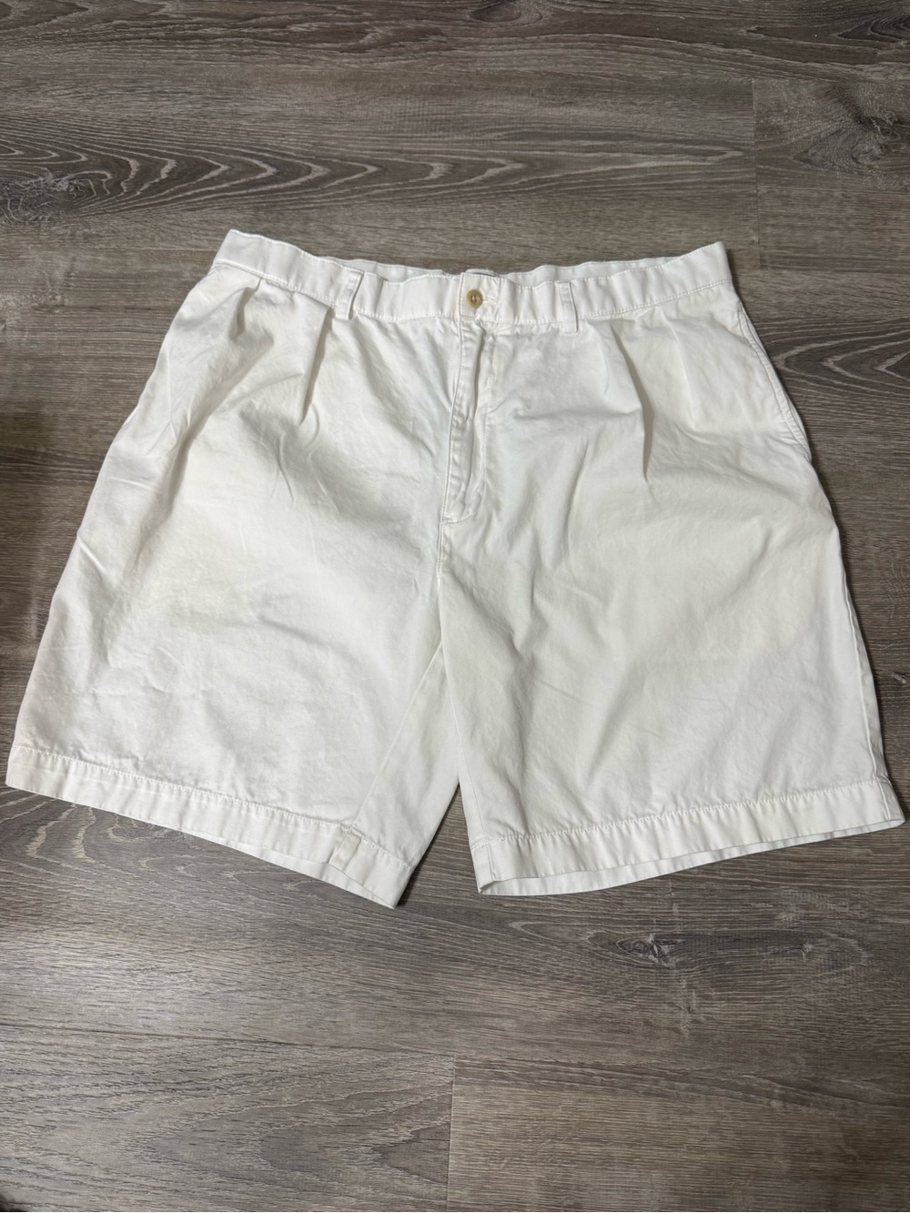 Polo Ralph Lauren Tyler Shorts White 100% Cotton Classic Preppy Men’s Size 38